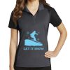 Women's Colorblock Micropique Sport Wick ® Polo Thumbnail