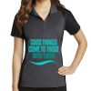 Women's Colorblock Micropique Sport Wick ® Polo Thumbnail